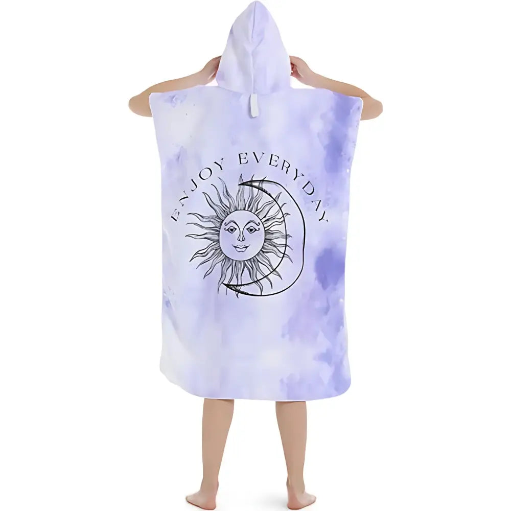 Poncho de bain adulte