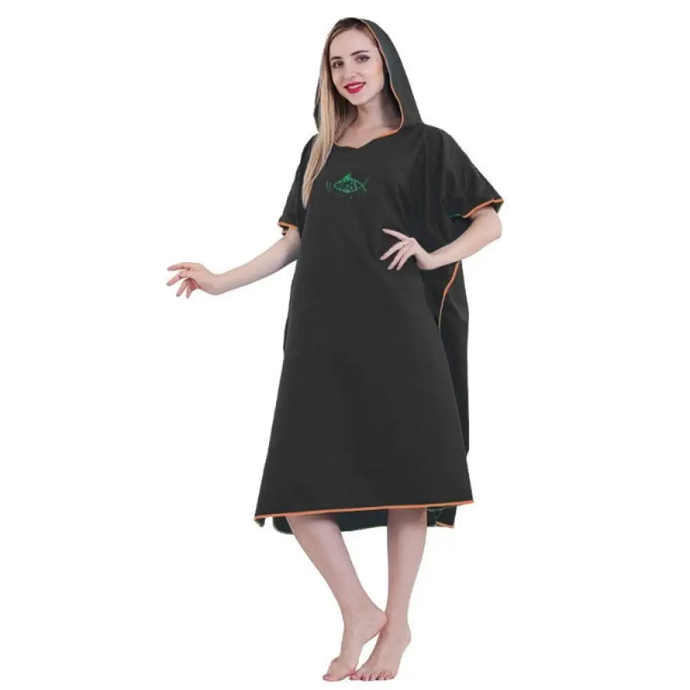 Poncho de bain adulte en eponge