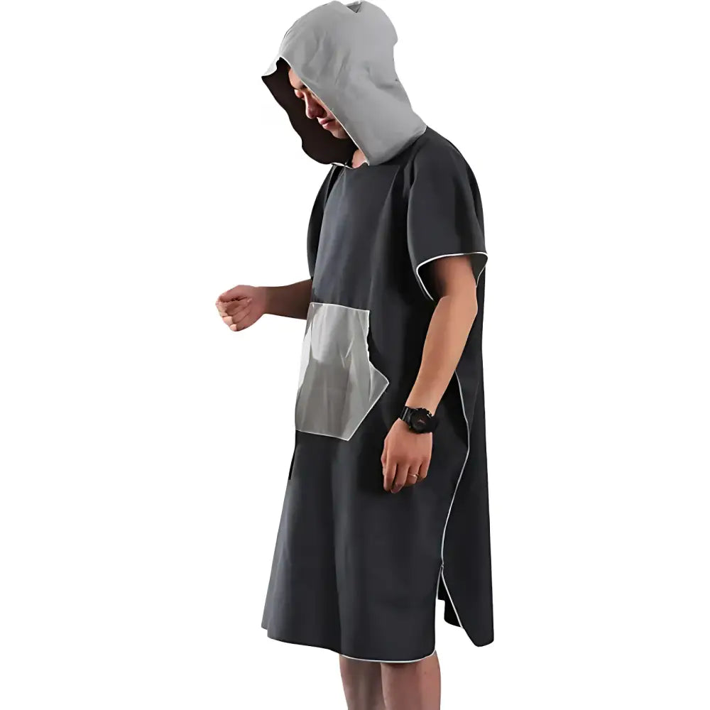 Poncho de bain adulte homme