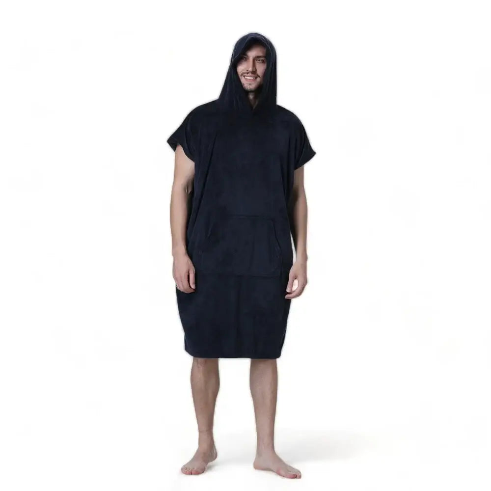 Poncho de bain adulte microfibre