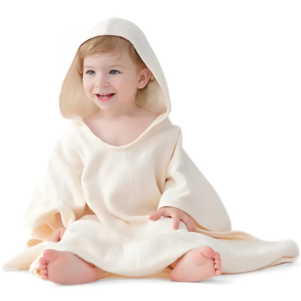Poncho de bain bébé