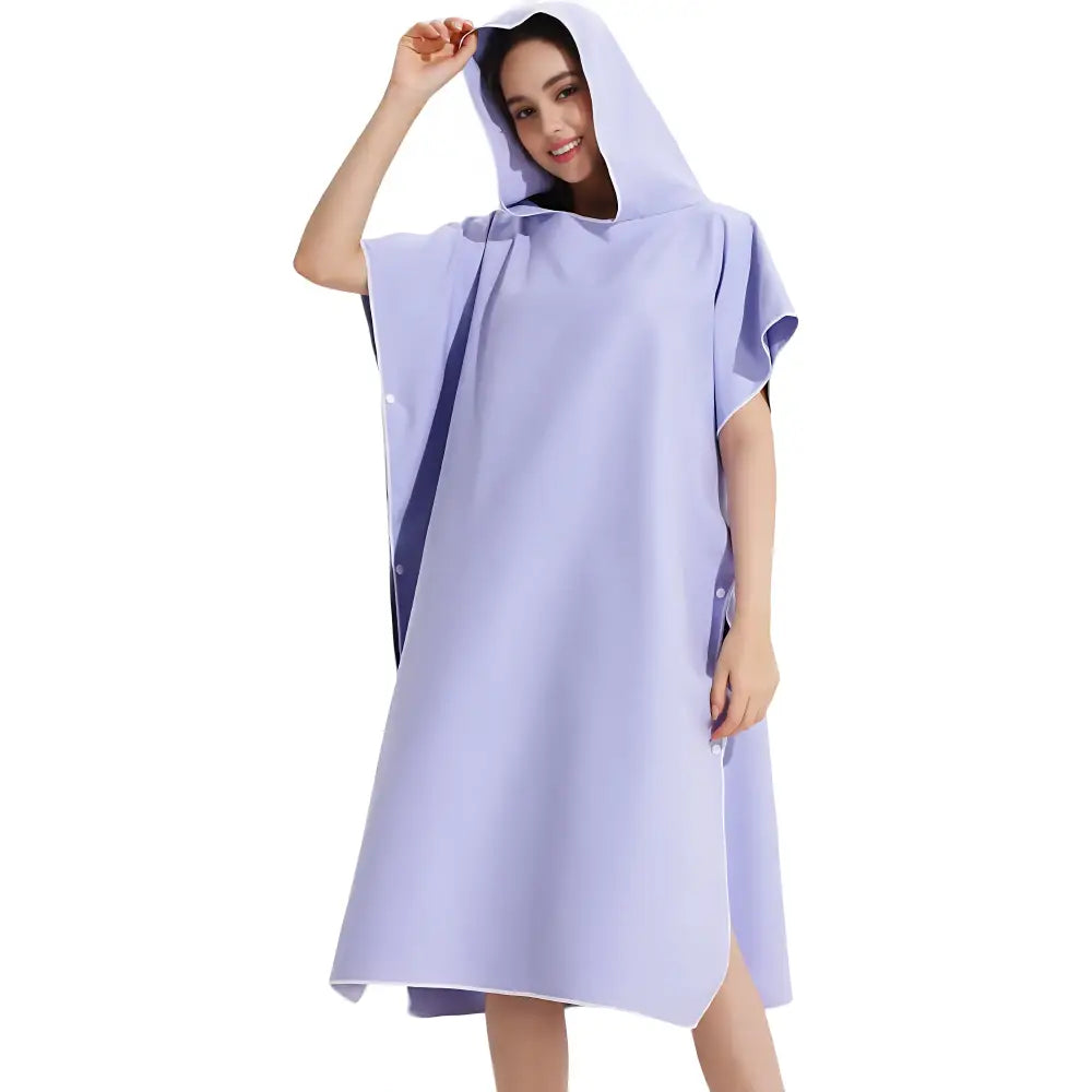 Poncho de bain coloré