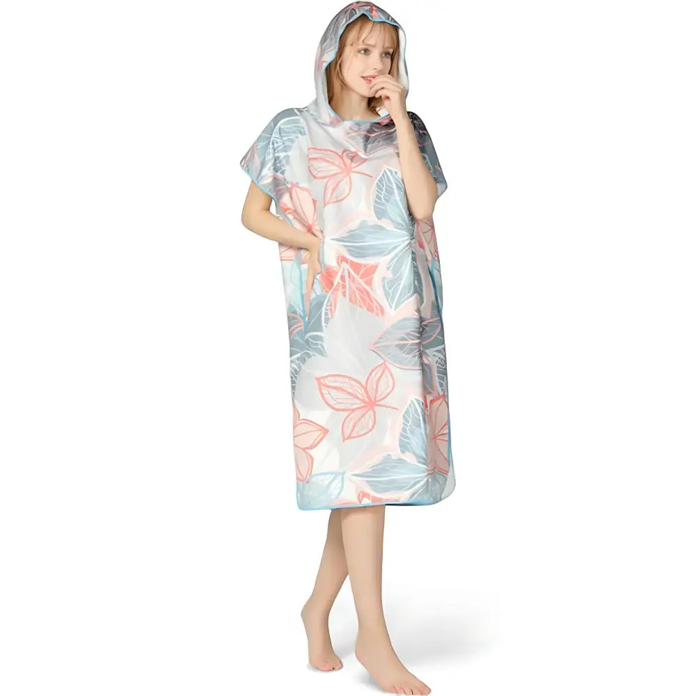 Poncho de bain coloré