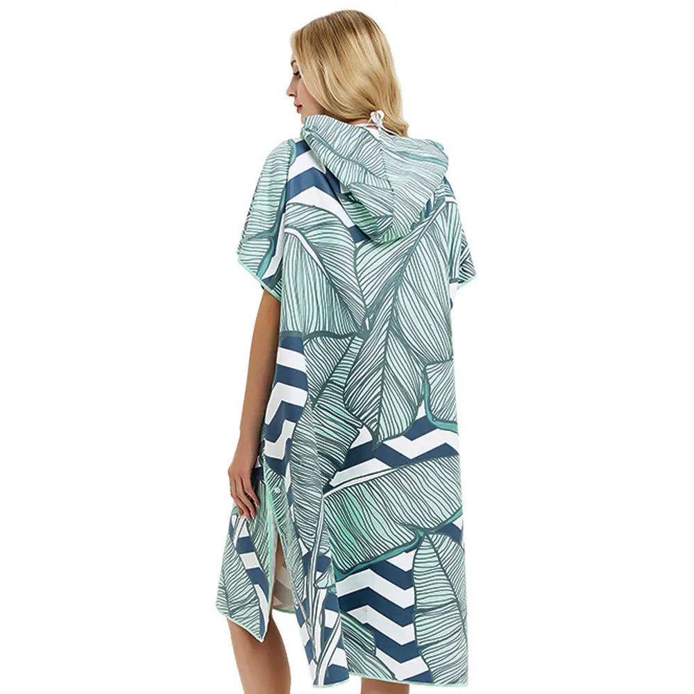 Poncho de bain eponge adulte
