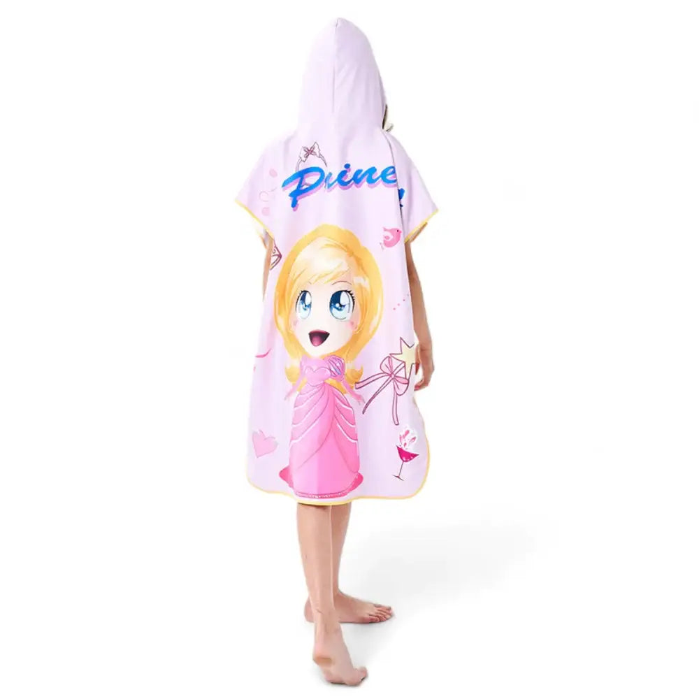 Poncho de bain fille