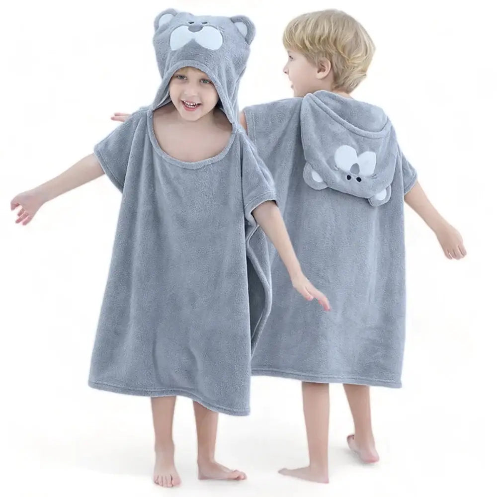 Poncho de bain garçon