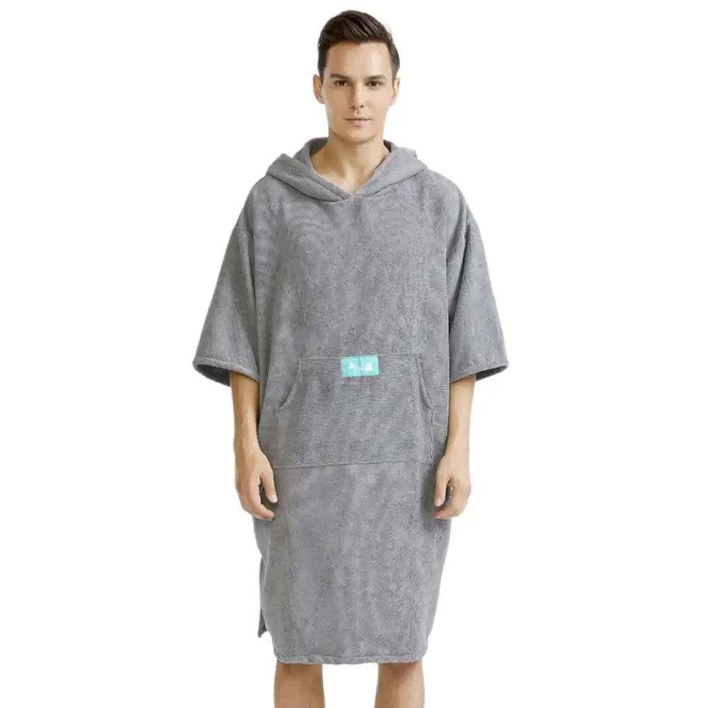 Poncho de bain léger homme