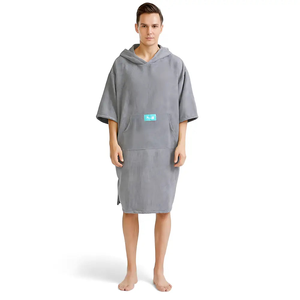 Poncho de bain léger homme