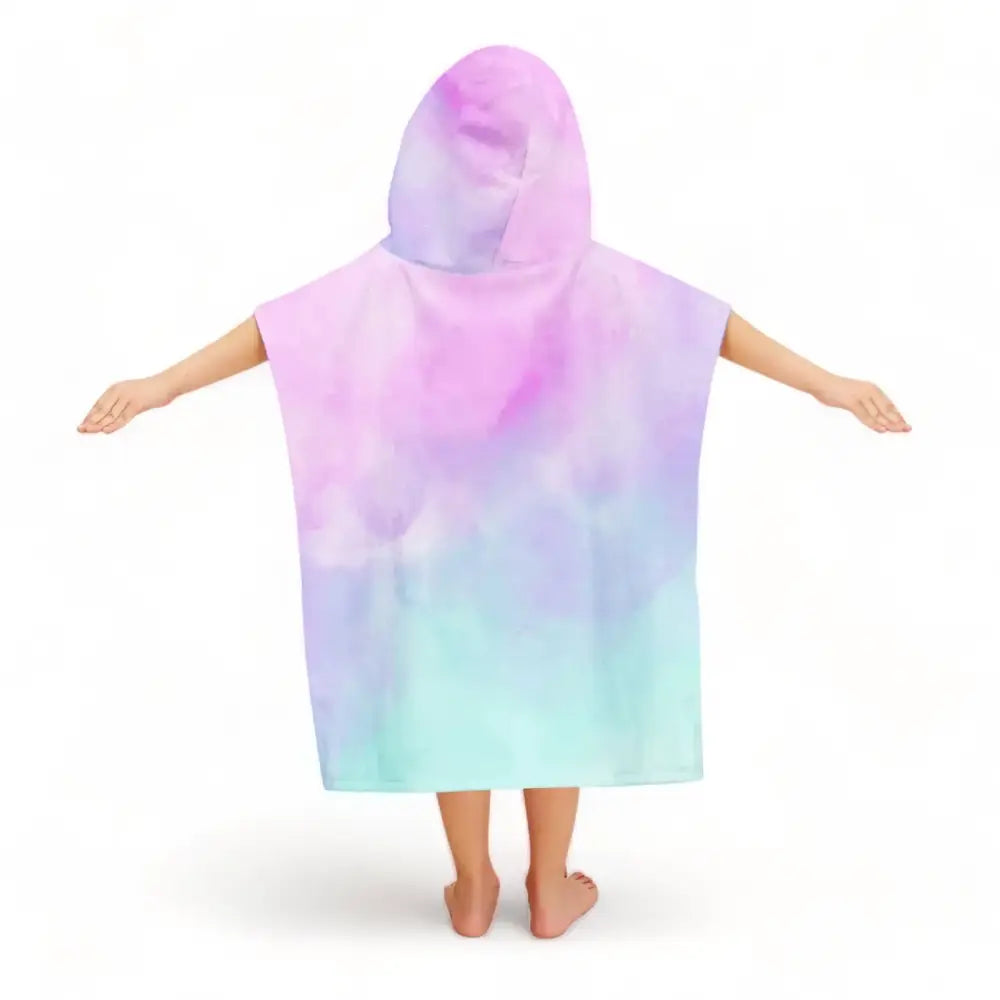 Poncho de bain pour fille