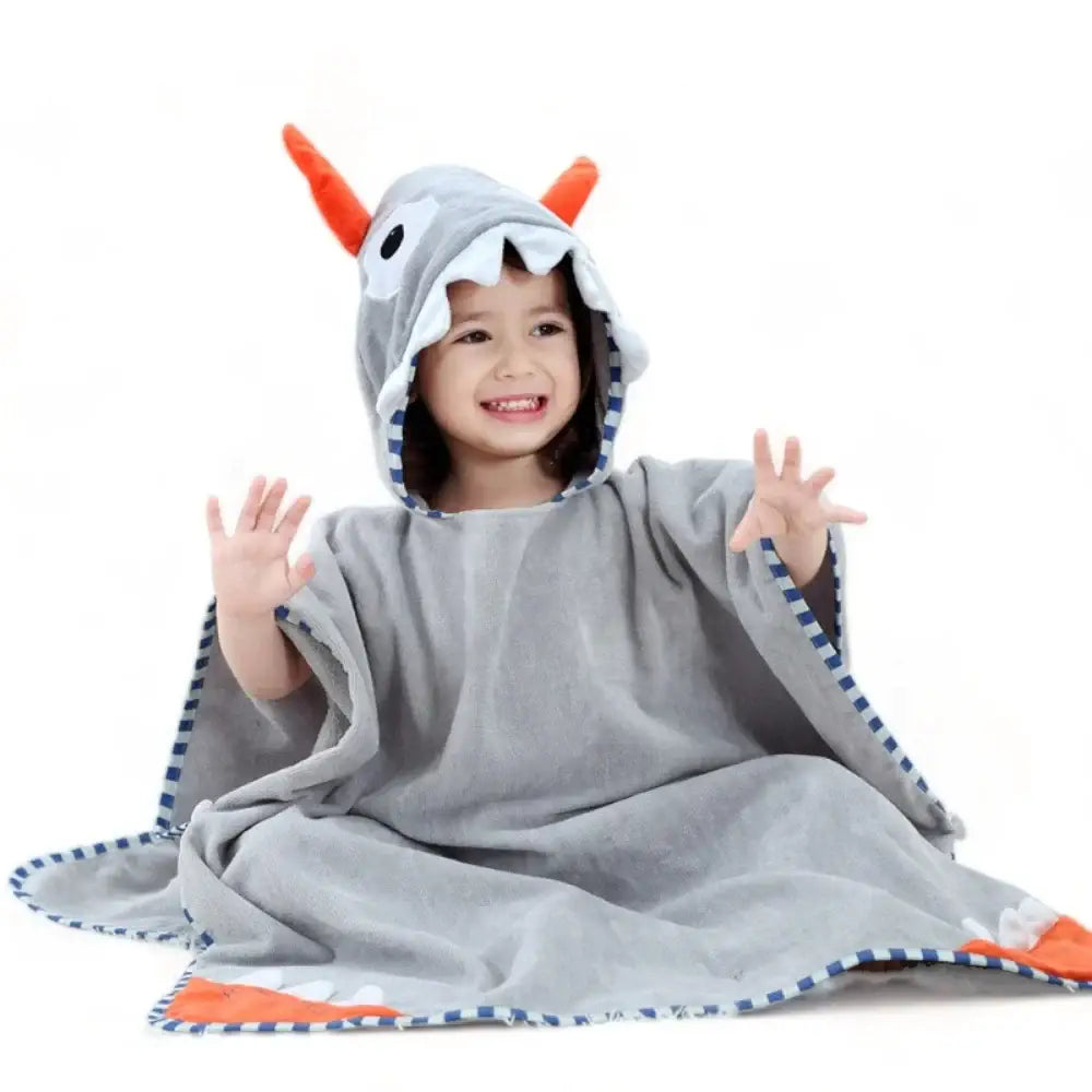 Poncho de plage enfants
