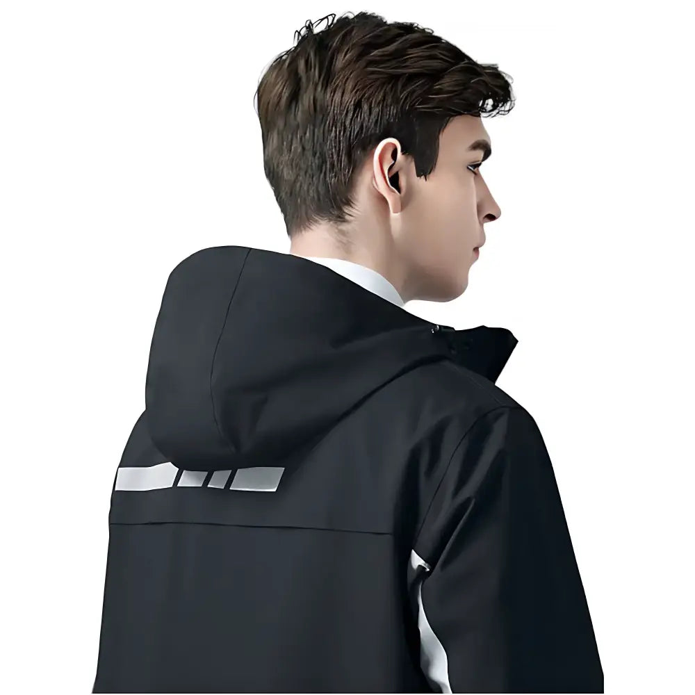 Poncho de pluie homme urbain