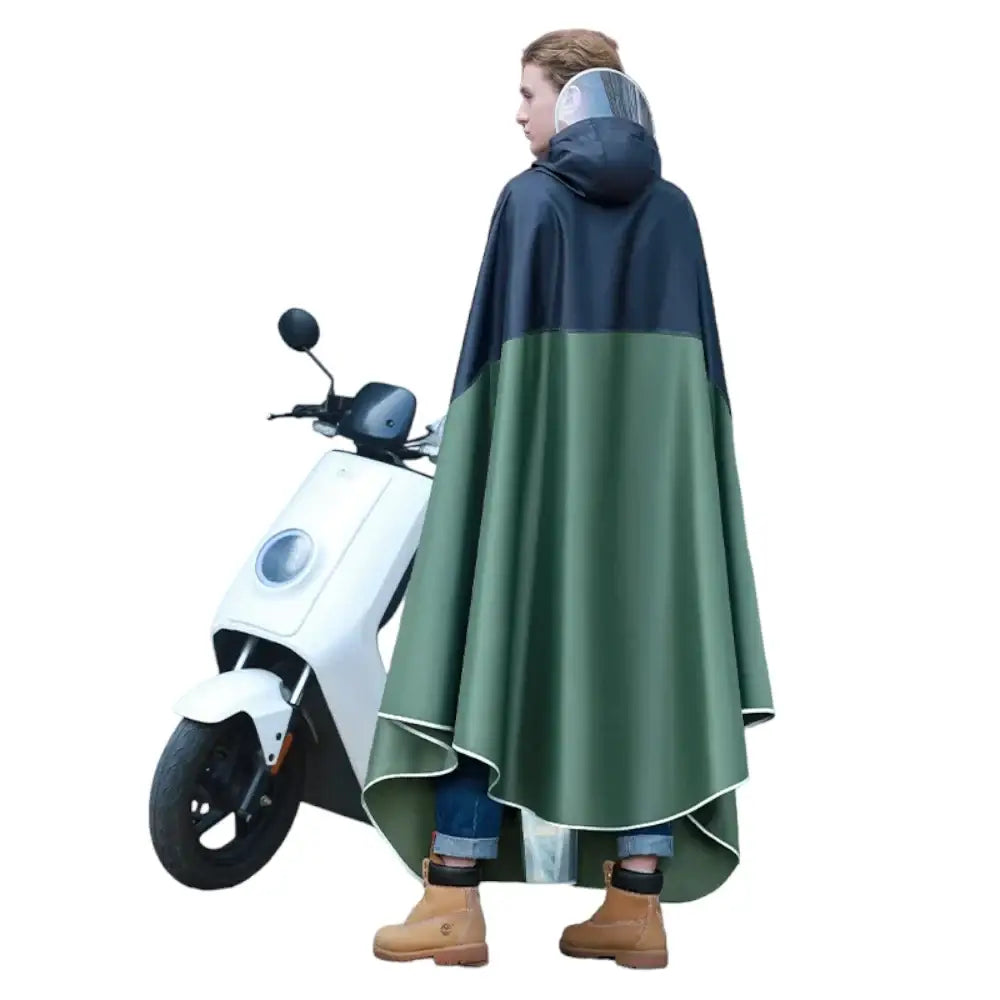 Poncho de pluie homme vélo