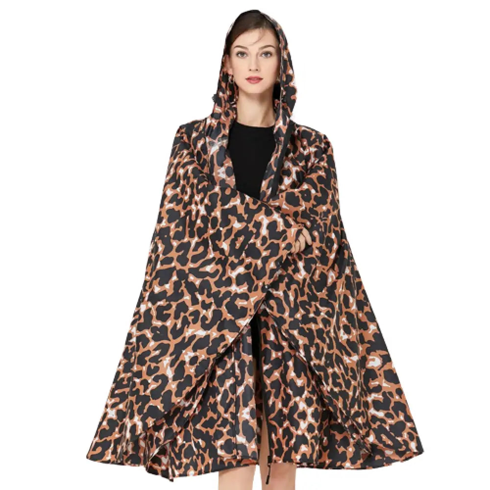 Poncho de pluie imperméable femme