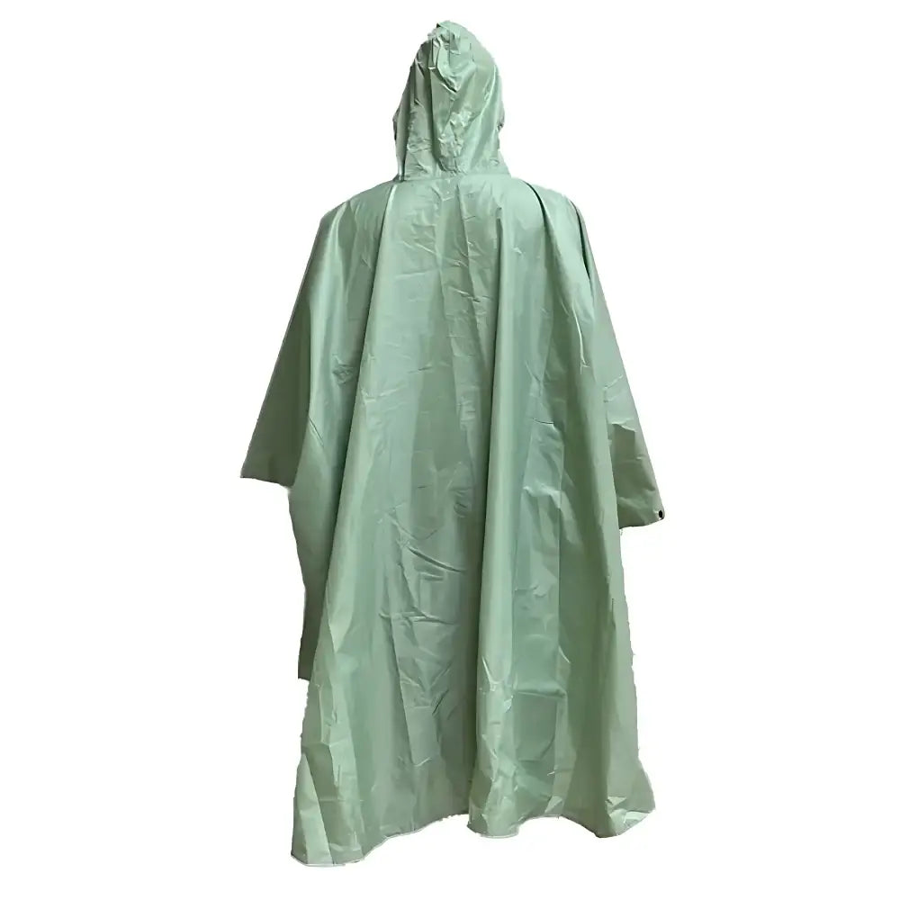 Poncho de pluie long femme