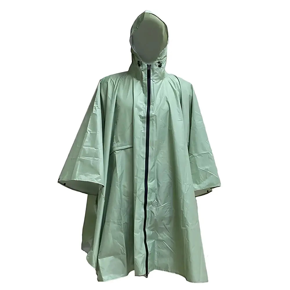 Poncho de pluie long femme