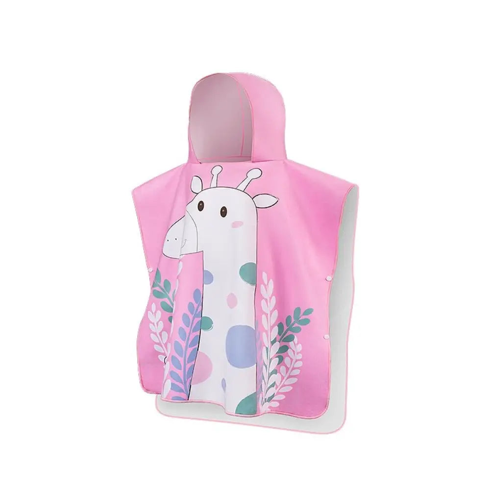 Poncho d’intérieur enfant de bain