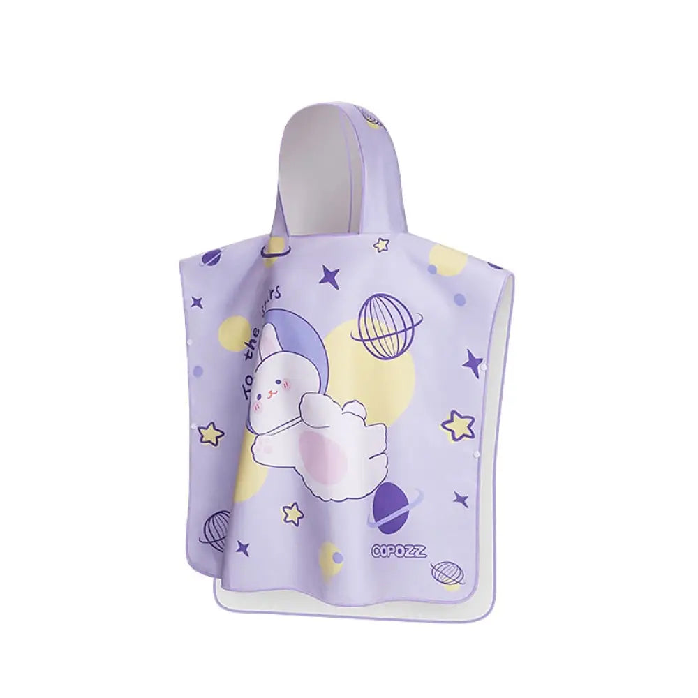 Poncho d’intérieur enfant de bain