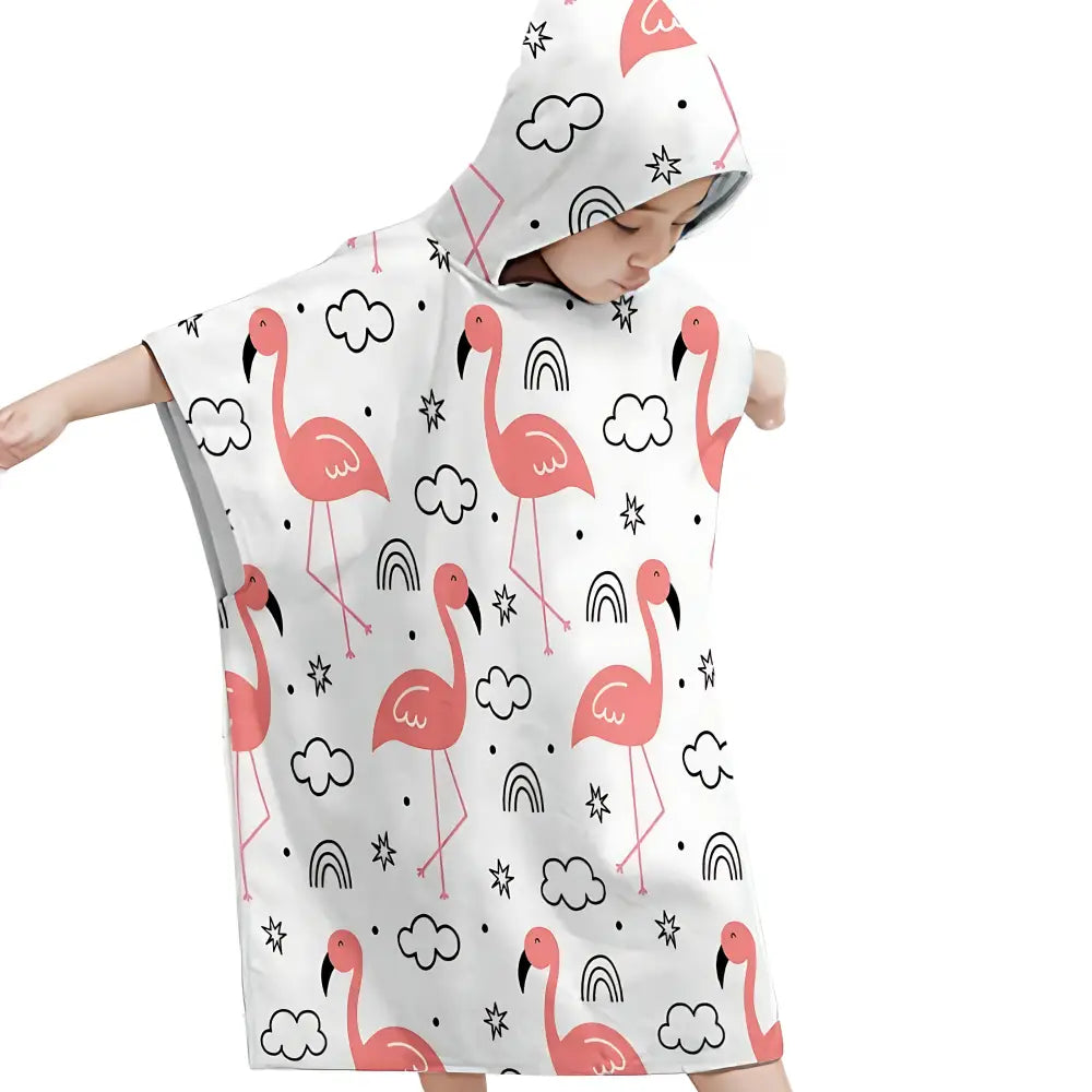 Poncho enfant animal