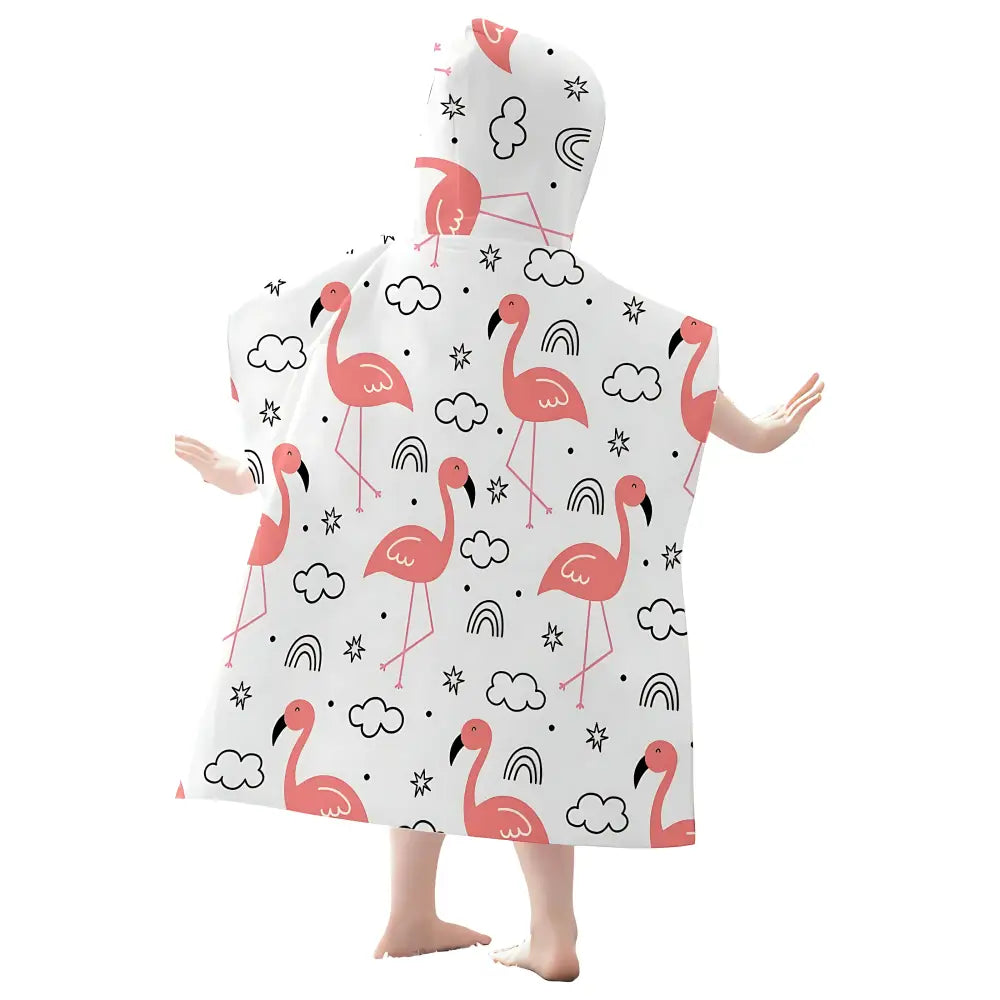 Poncho enfant animal