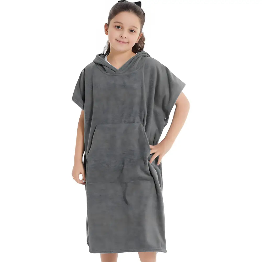Poncho enfant plage