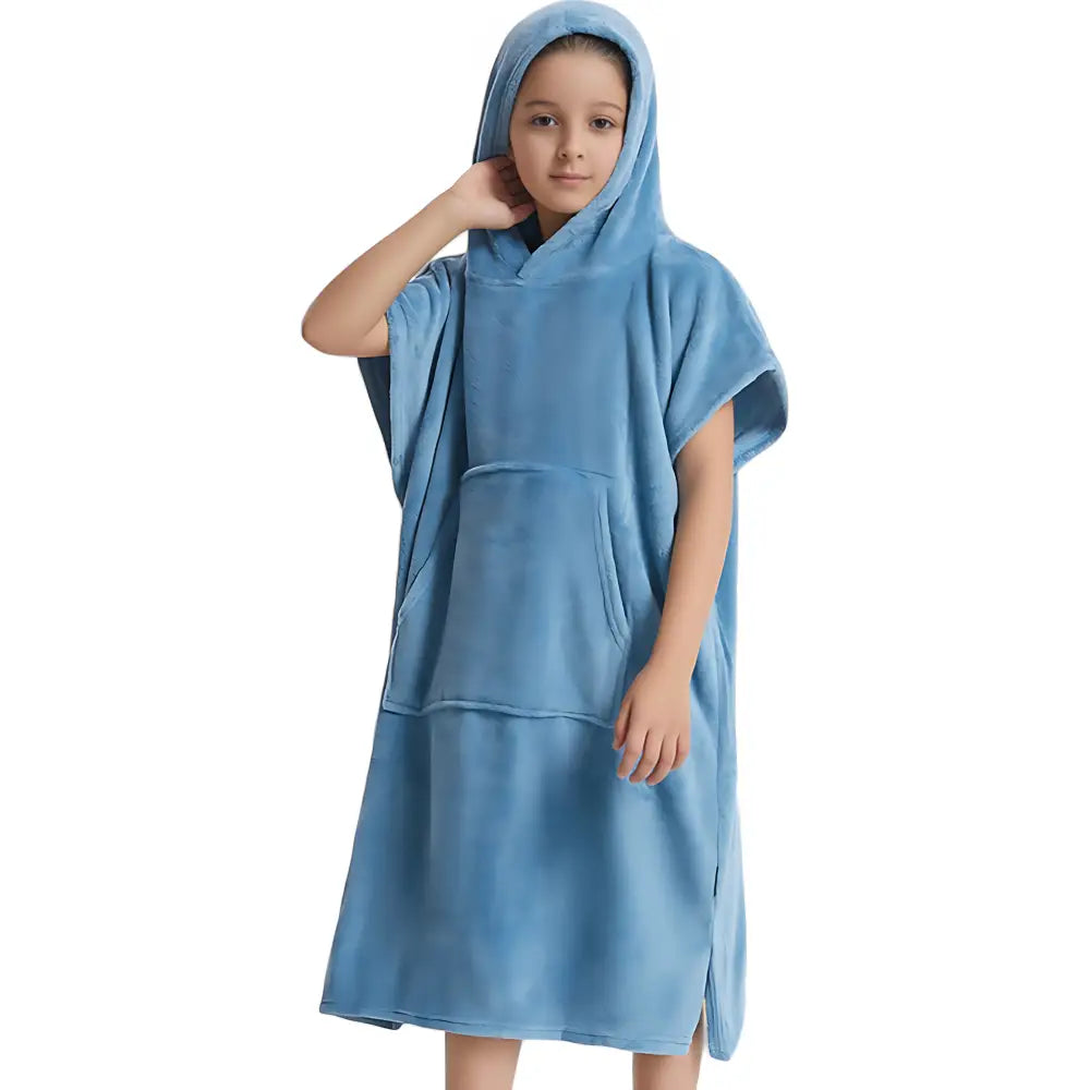 Poncho enfant plage