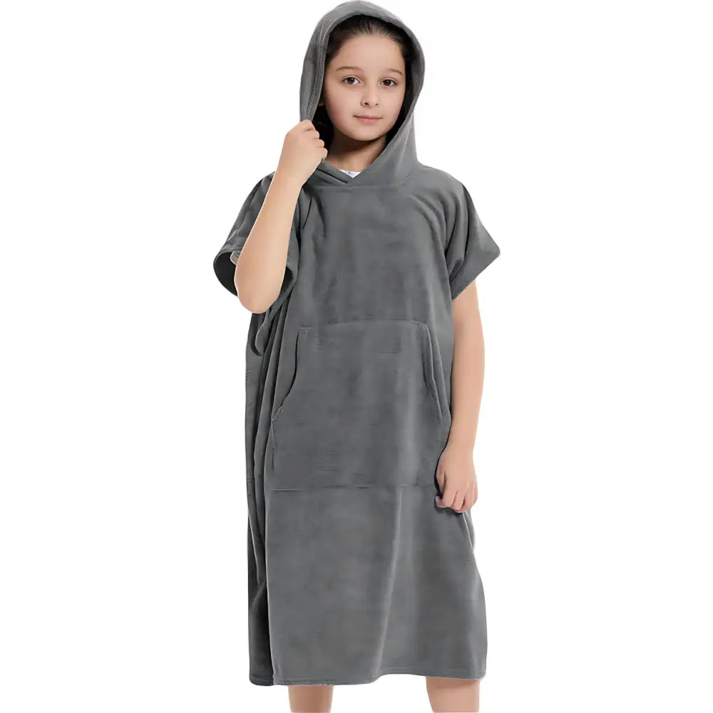 Poncho enfant plage