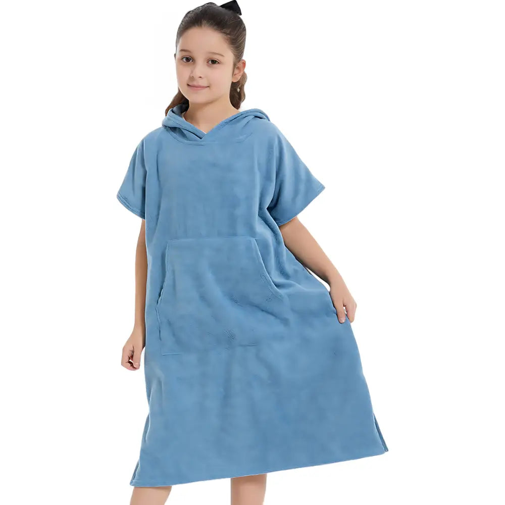 Poncho enfant plage