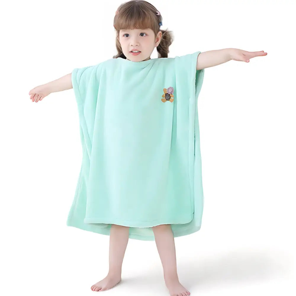 Poncho enfant surf