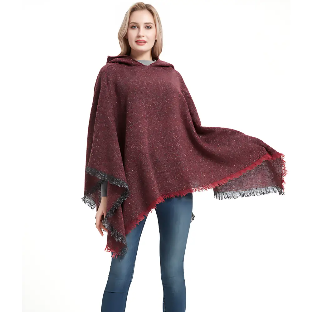 Poncho femme adulte