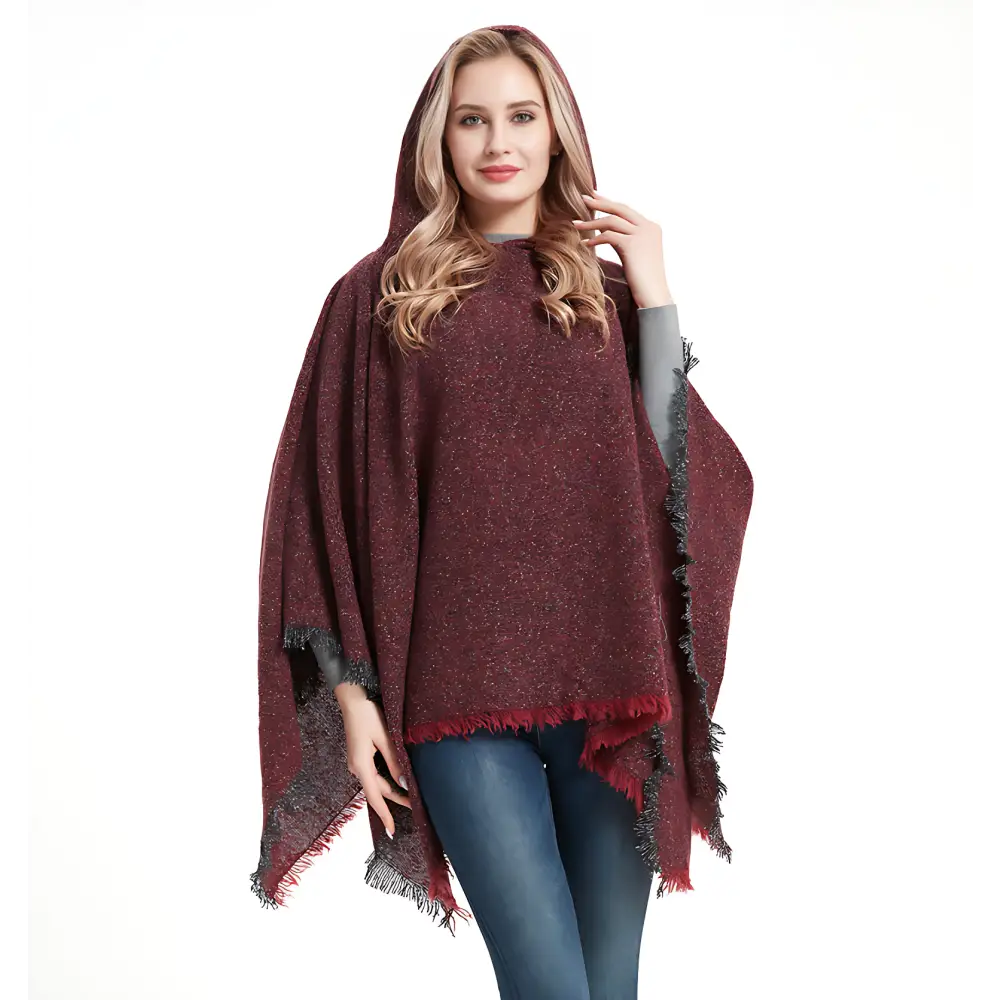 Poncho femme adulte