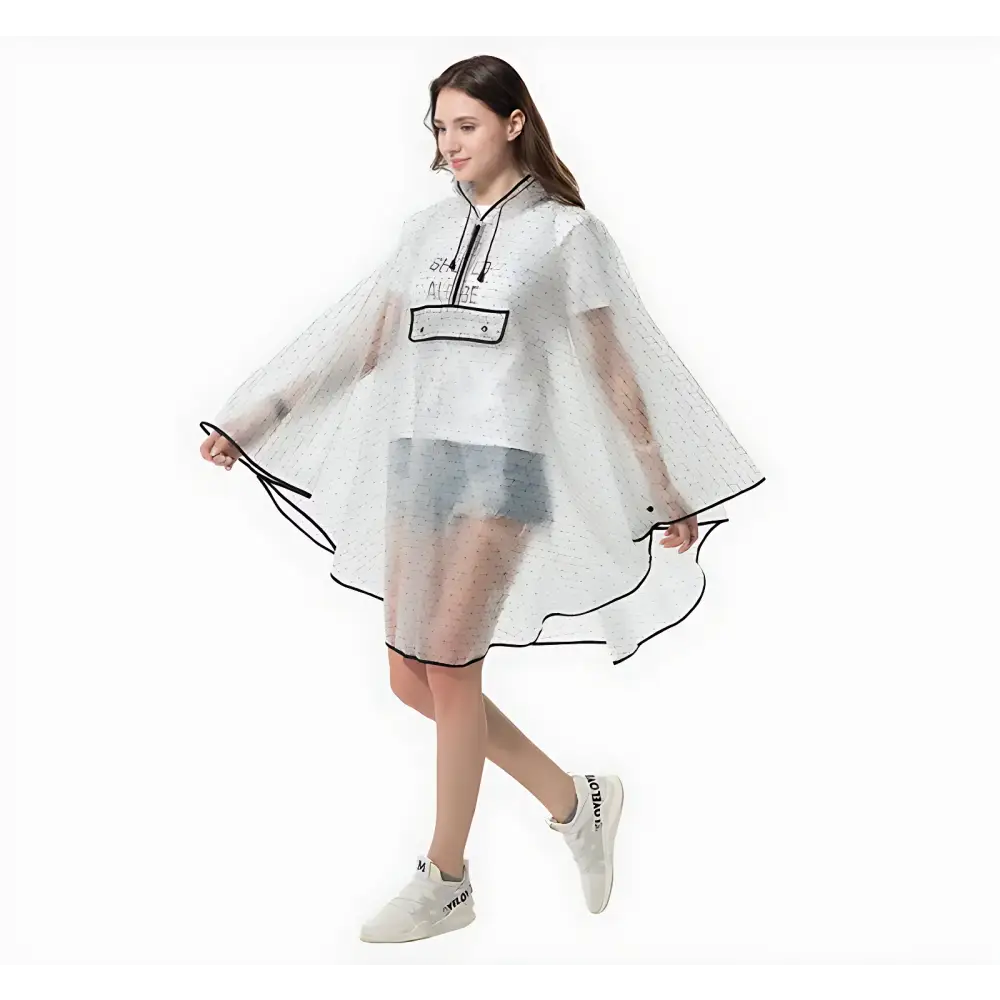 Poncho femme homme pour vélo