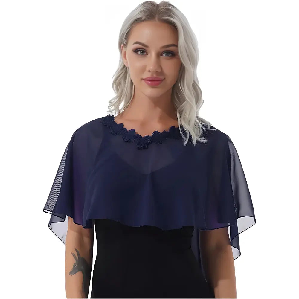 Poncho femme soirée