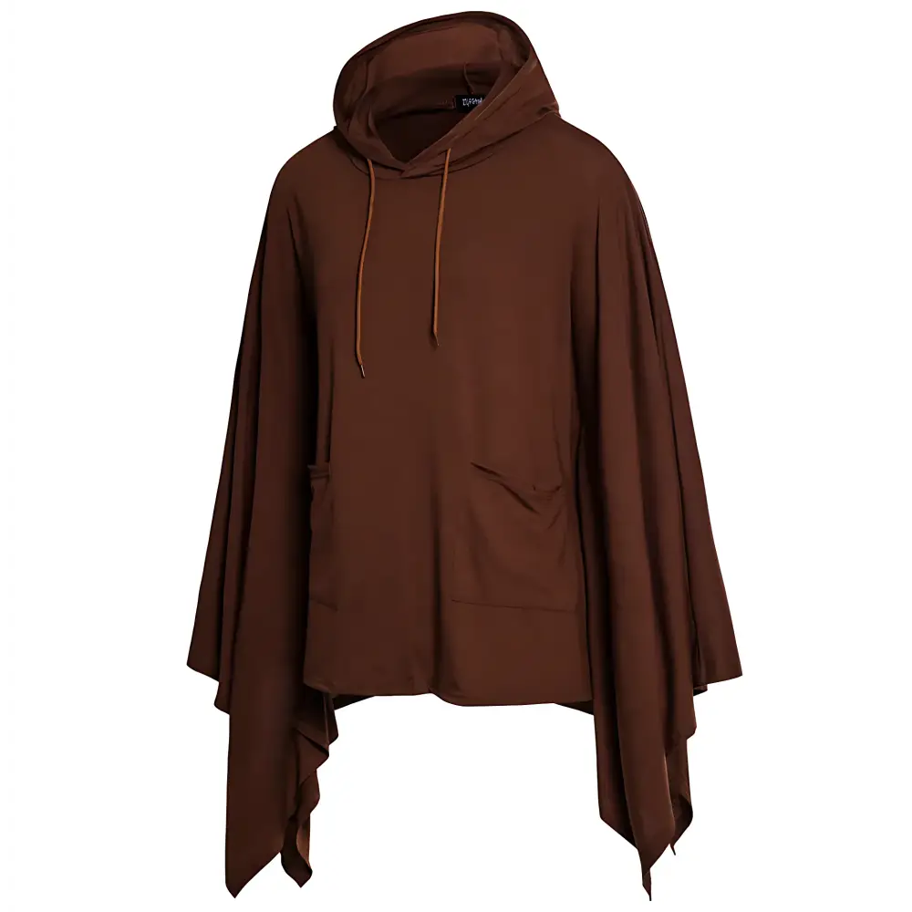 Poncho homme à capuche pas cher