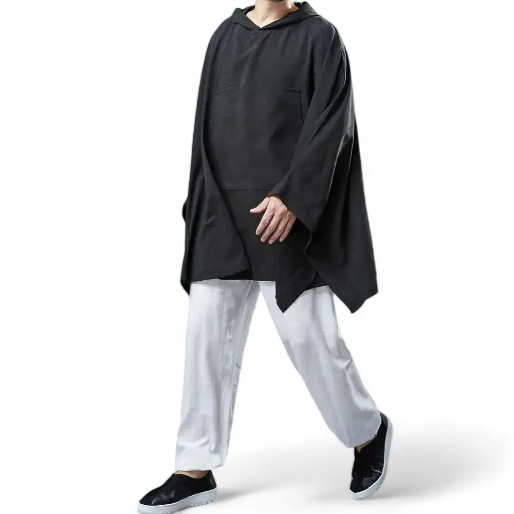 Poncho Homme A La Mode