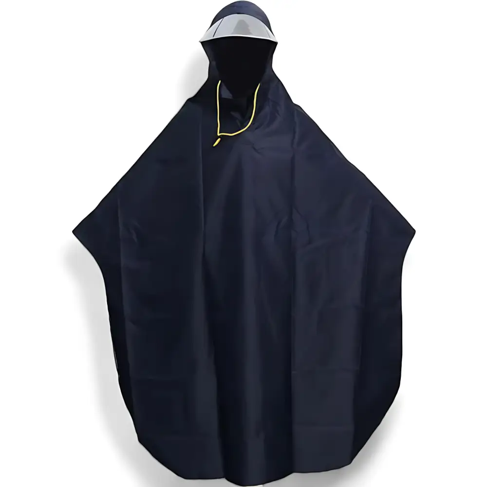 Poncho homme capuche coupe vent