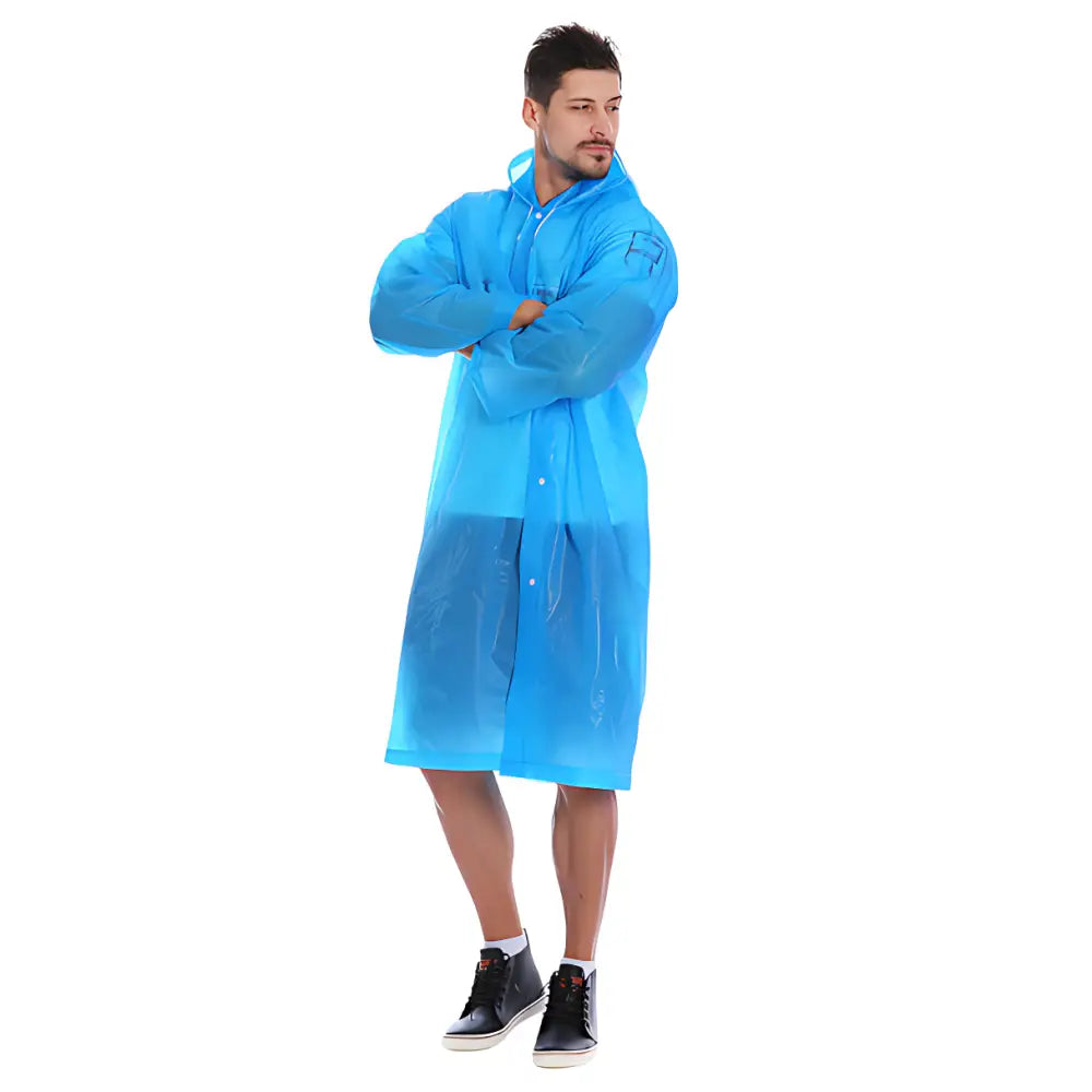 Poncho homme capuches