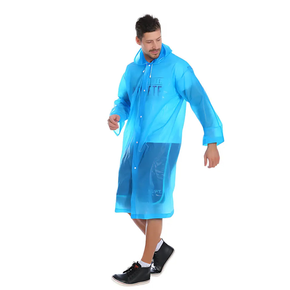 Poncho homme capuches