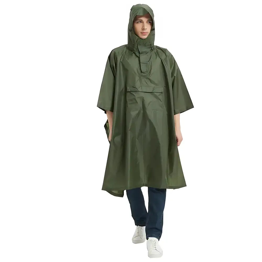 Poncho homme chic imperméable