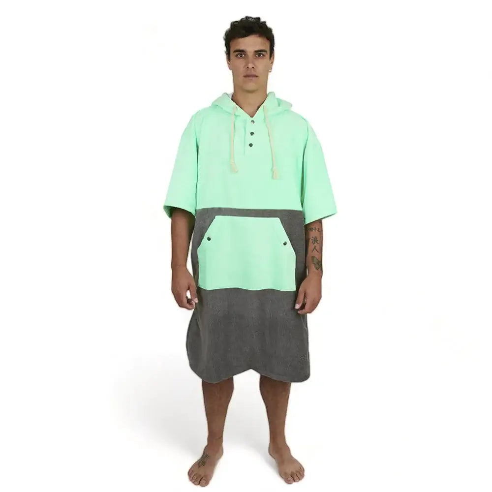 Poncho homme coton