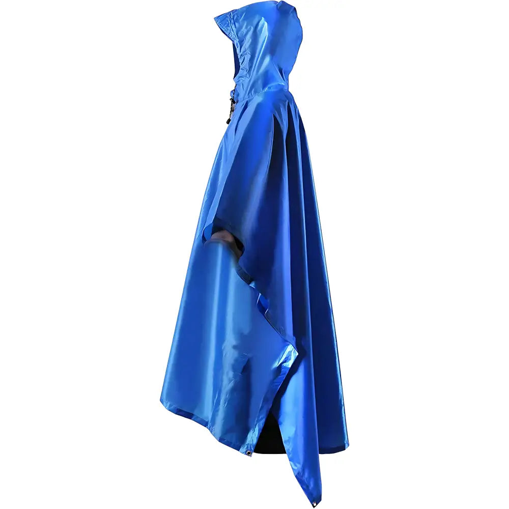 Poncho homme imperméable à capuche
