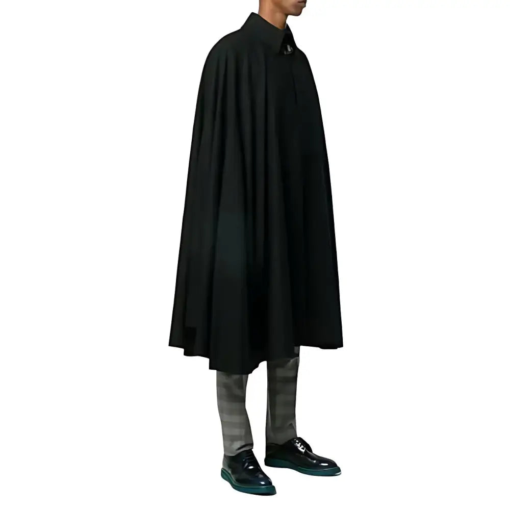 Poncho homme manteau