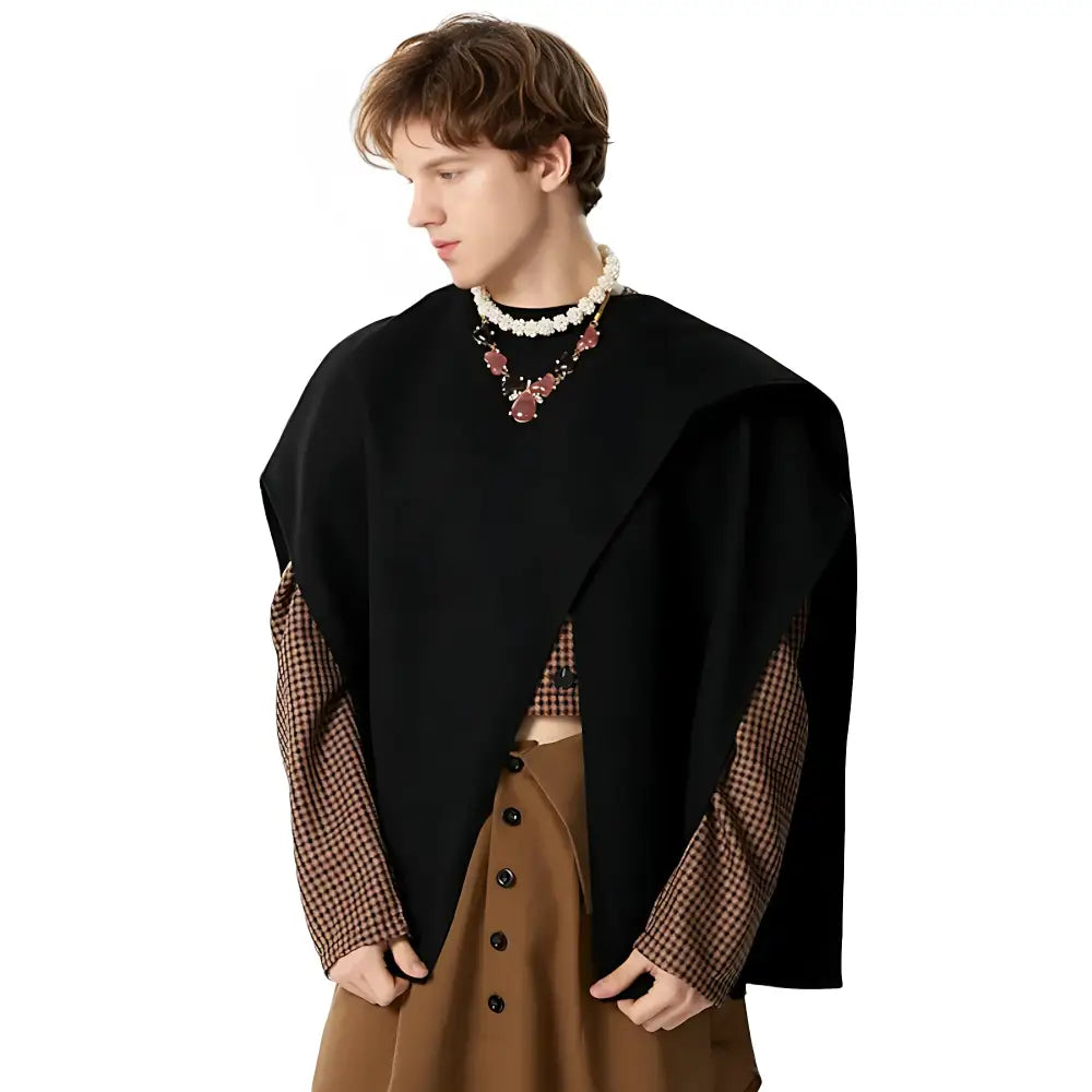 Poncho homme pas chere