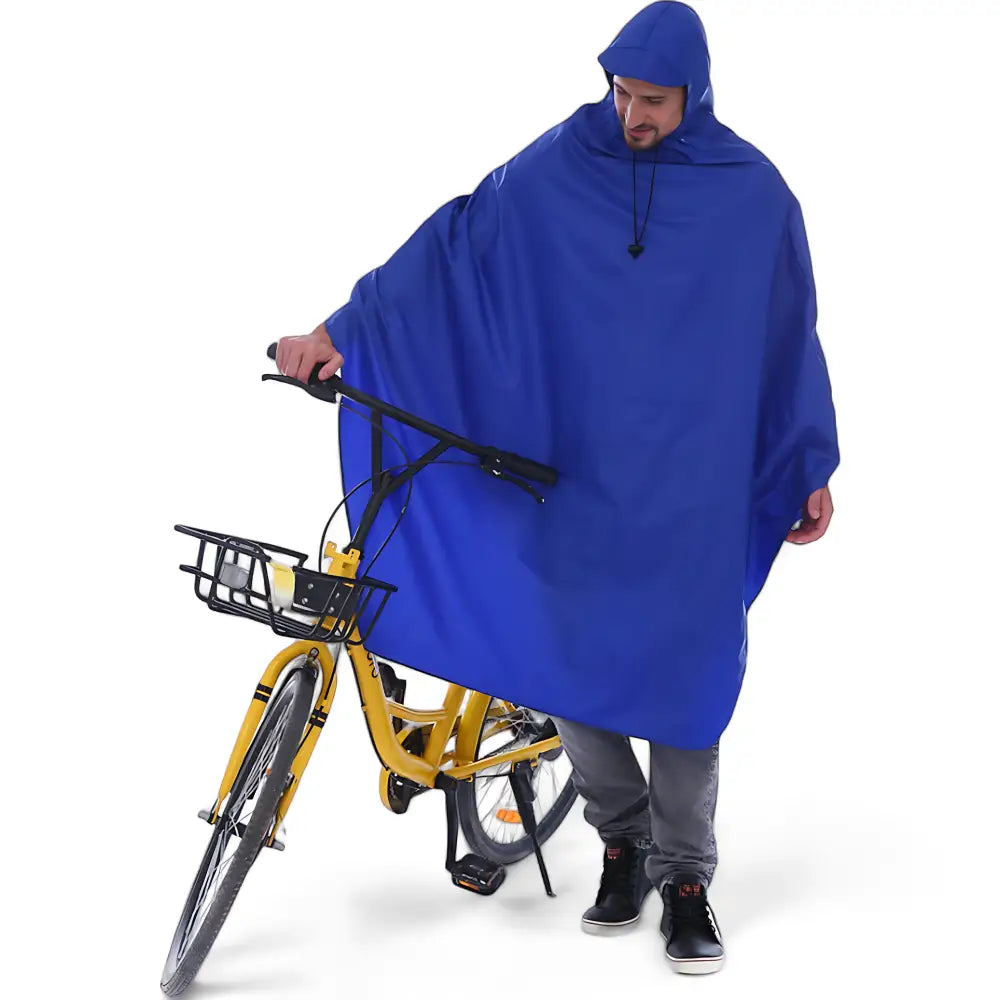 Poncho homme pluie velo