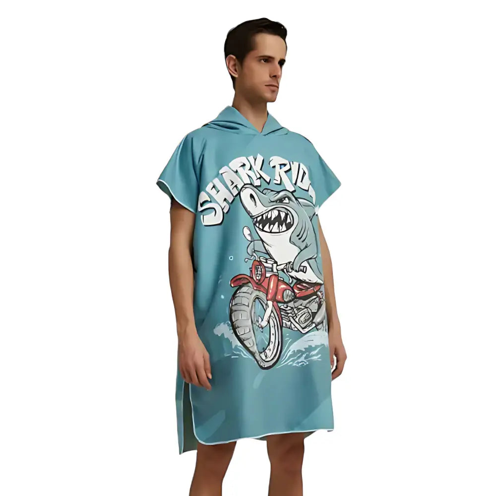 Poncho homme surf