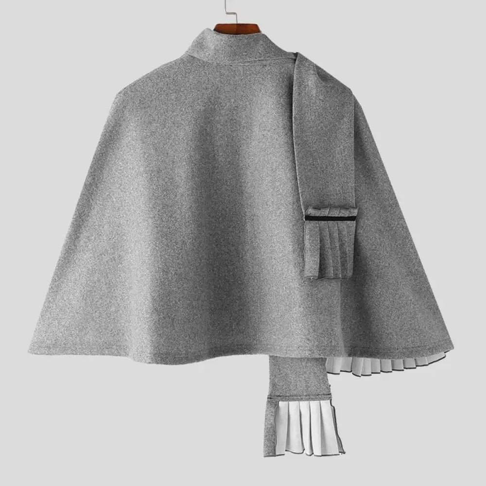 Poncho Homme Trendy Echarpe
