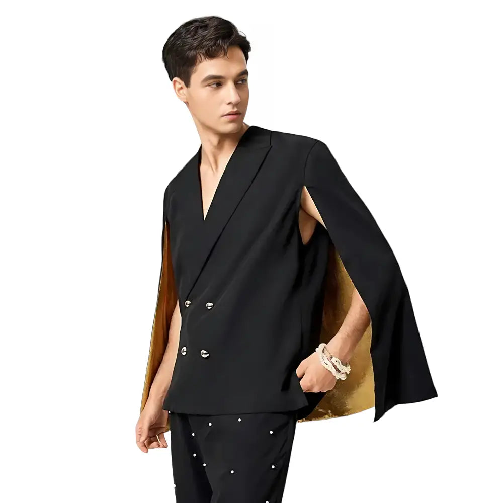 Poncho hommes fashion