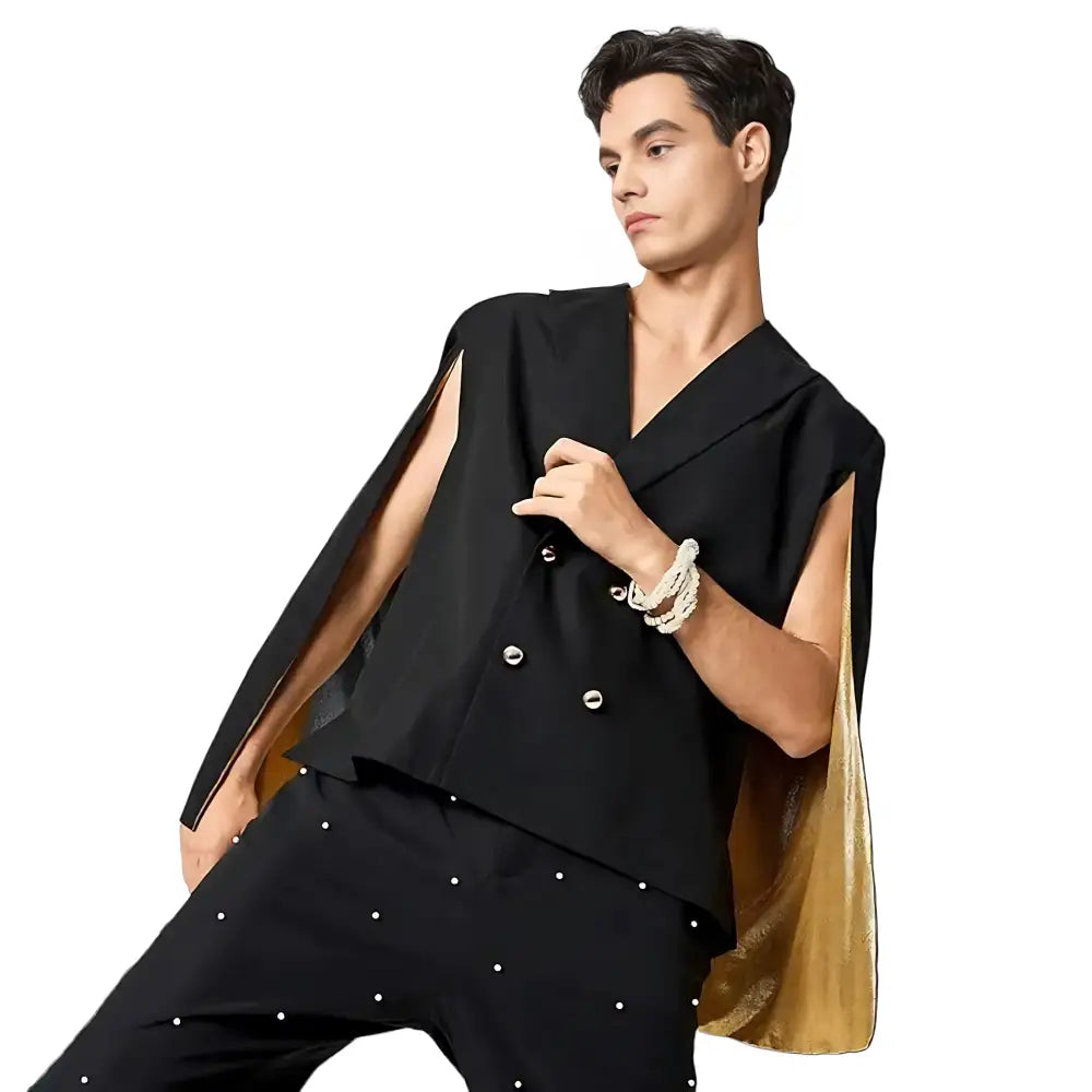 Poncho hommes fashion