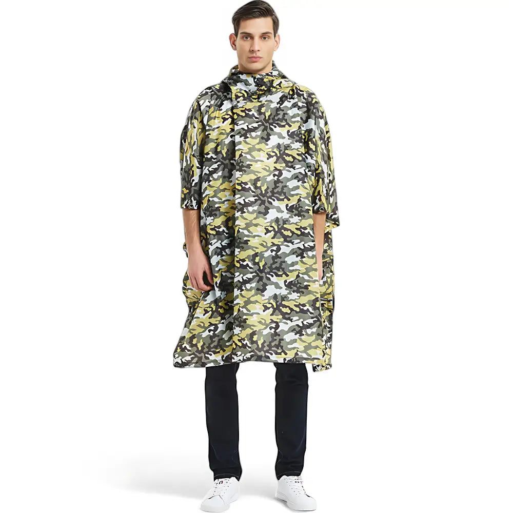 Poncho imperméable pour homme de pluie
