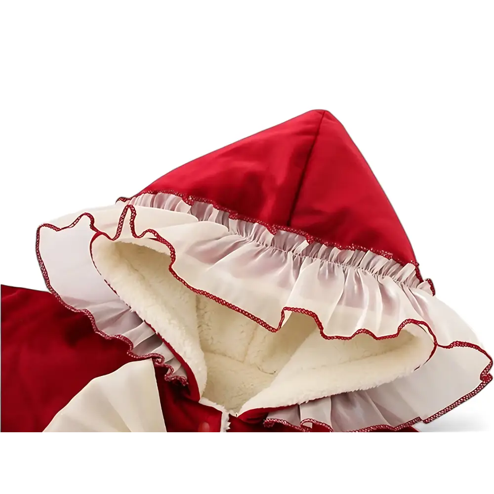 Poncho laine douce enfant