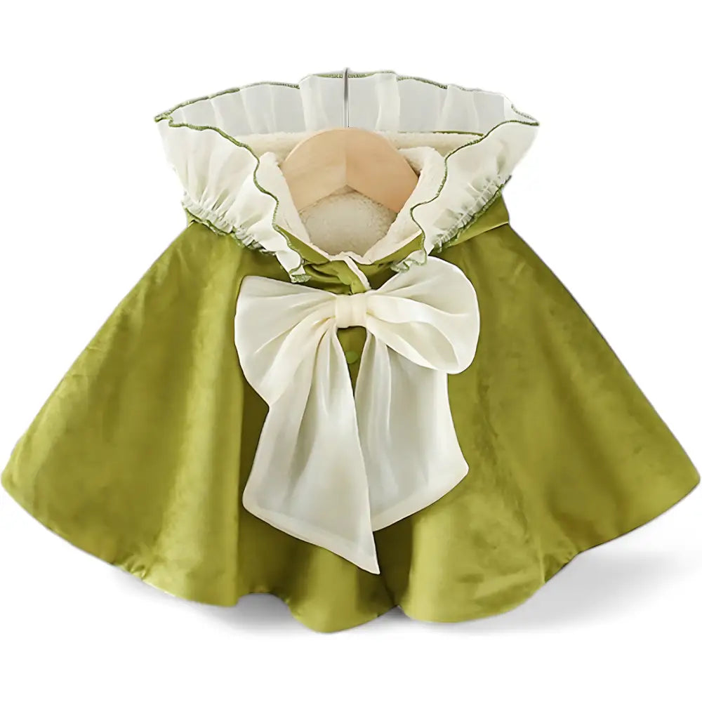 Poncho laine douce enfant